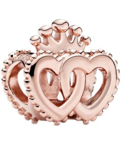 Number Heart Mom Charm 925 Sterling Silver Openwork Bead for Charm Bracelets and Necklaces with 5A Cubic Zirconia, Birthday M...