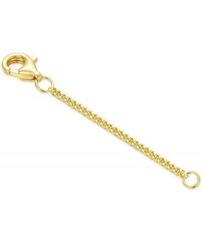 14k Gold 1"/1.5"/2"/2.5"/3"/4"/5"/6" Necklace Bracelet Extender Chain, Necklace Extender Gold 14k, Durable Removable Gold Cha...