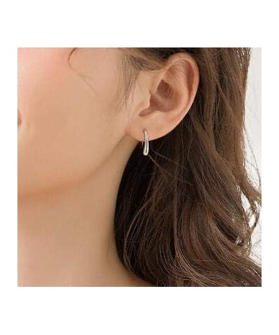 Women Fashion Teardrop Back Earrings,Small Sterling Sliver Plated Classic Dangle Hoop Earring Thread Drop Earrings Silver $6....