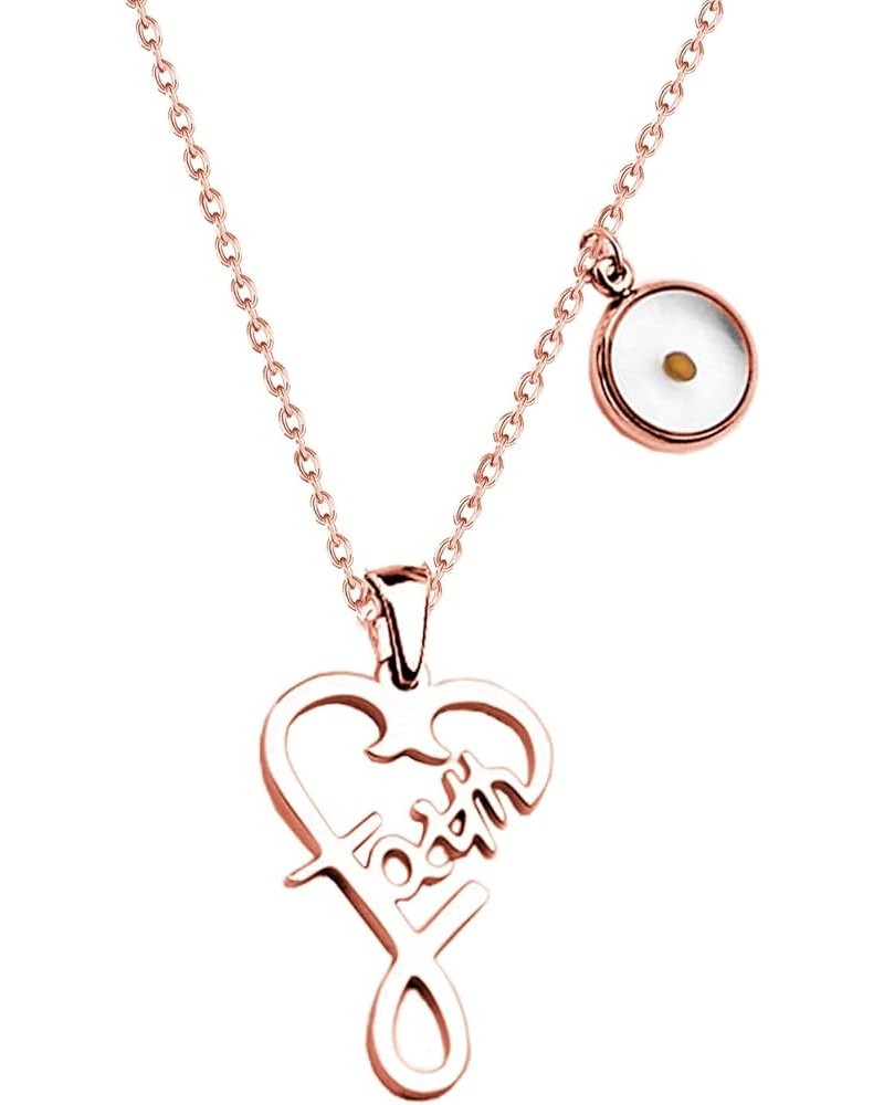 Mustard Seed Faith Love Heart Pendant Necklace Religious Jewelry Gift faith heart necklace RG $8.54 Pendants