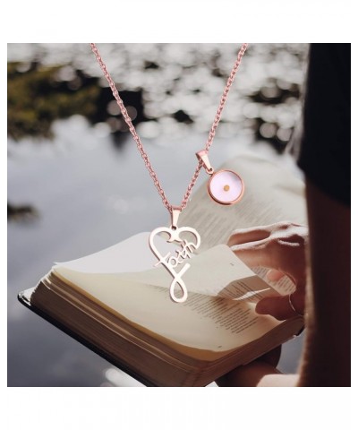 Mustard Seed Faith Love Heart Pendant Necklace Religious Jewelry Gift faith heart necklace RG $8.54 Pendants