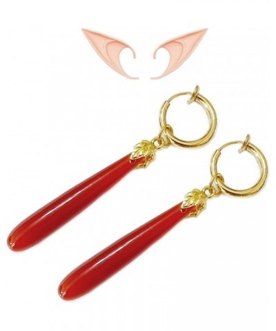 Frieren Earring Cosplay Spirit Anime Jewelry Prop Accessories Earclips $11.52 Earrings