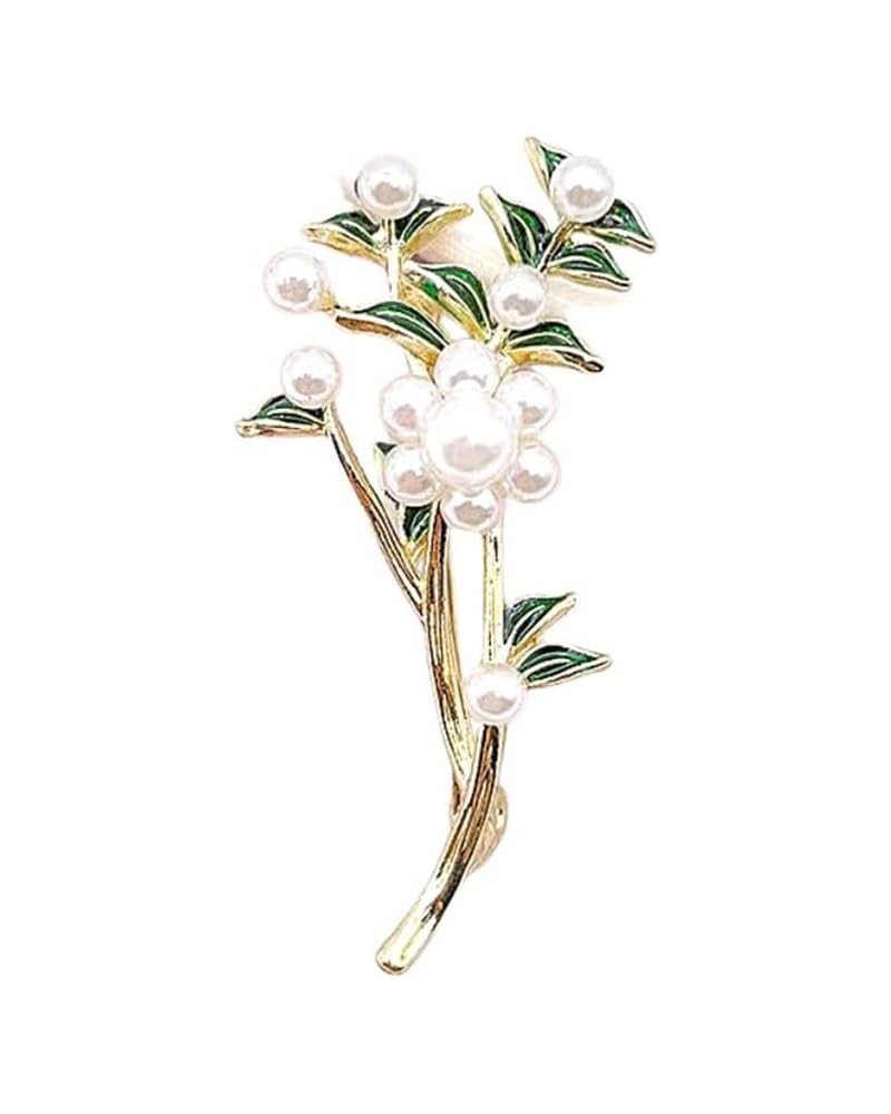 Flower Brooches Pins for Women Fashion Brooch for Women, Floral Women's Brooches & Pins Elegant Crystals Rhinestone Women Cor...