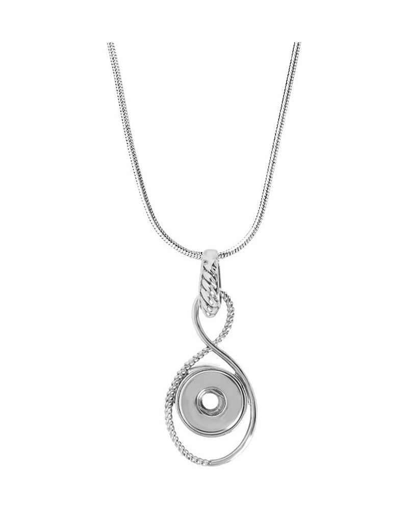 Petite Eternity Necklace, 20-inch Length, Silver, Rhodium Plated, Women, Jewelry and Accessories $14.99 Necklaces