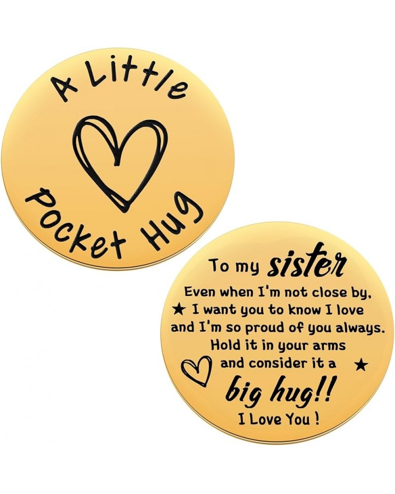 Little Pocket Hug Token for Husband Boyfriend Fiance - Deployment Gift, Pocket Coin, Love Token, Military Deployment, Long Di...