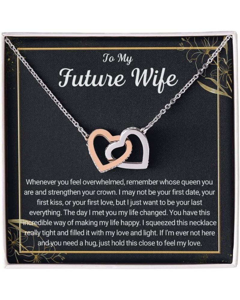 To My Future Wife Necklace Future Wife Gifts Engagement Necklace Gift For Fiance Woman To My Wife Necklace Soulmate Necklace ...