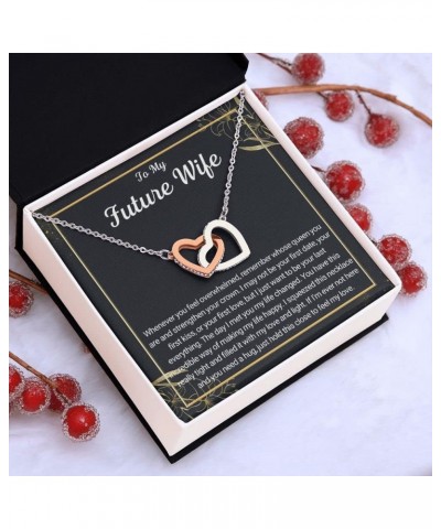 To My Future Wife Necklace Future Wife Gifts Engagement Necklace Gift For Fiance Woman To My Wife Necklace Soulmate Necklace ...