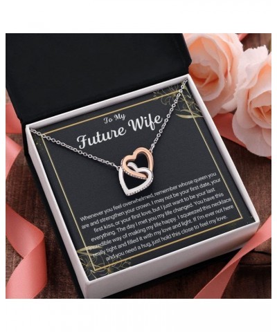 To My Future Wife Necklace Future Wife Gifts Engagement Necklace Gift For Fiance Woman To My Wife Necklace Soulmate Necklace ...