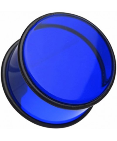 Basic Acrylic No Flare WildKlas Ear Gauge Plug (Sold as Pairs) 4 GA Blue $10.44 Body Jewelry