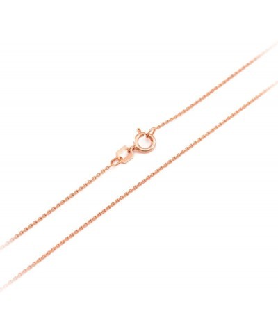 10K Gold Quinceanera 15-Años Diamond Crown Pendant Necklace 18" Necklace Rose Gold $102.17 Necklaces