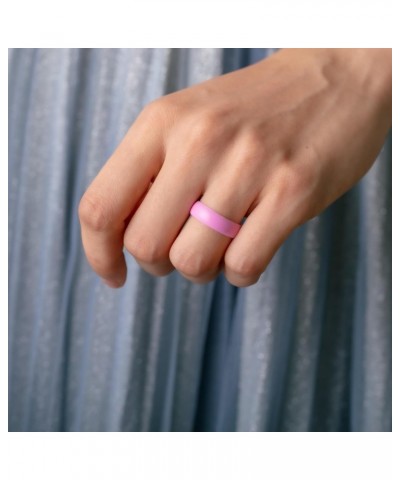 Silicone Wedding Ring for Women - 1 Ring (Lavender, 6-6.5 (16.90mm) $8.39 Body Jewelry