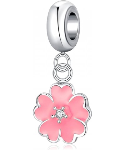 Charm for Bracelets and Necklaces - Flower, Cross, Heart, House Dangle Pendants Charms Beads - Birthday Mothers Day Jewelry G...