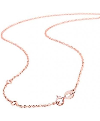 Amir Necklace Initial Necklace Rose Gold Block Letter Monogram Pendant Amir (Rose Gold) 14"-18" Chain $13.93 Necklaces