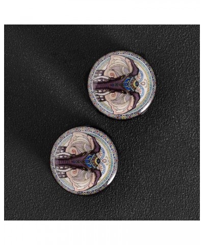 1 Pair Acrylic Solid Screw On Ear Plugs Tunnels Jack Skellington Scream Resin Allergy Free Stretche Nightmare Before Christma...