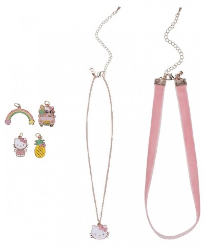 Hello Kitty Interchangeable 2-Pc Choker Set $9.50 Necklaces