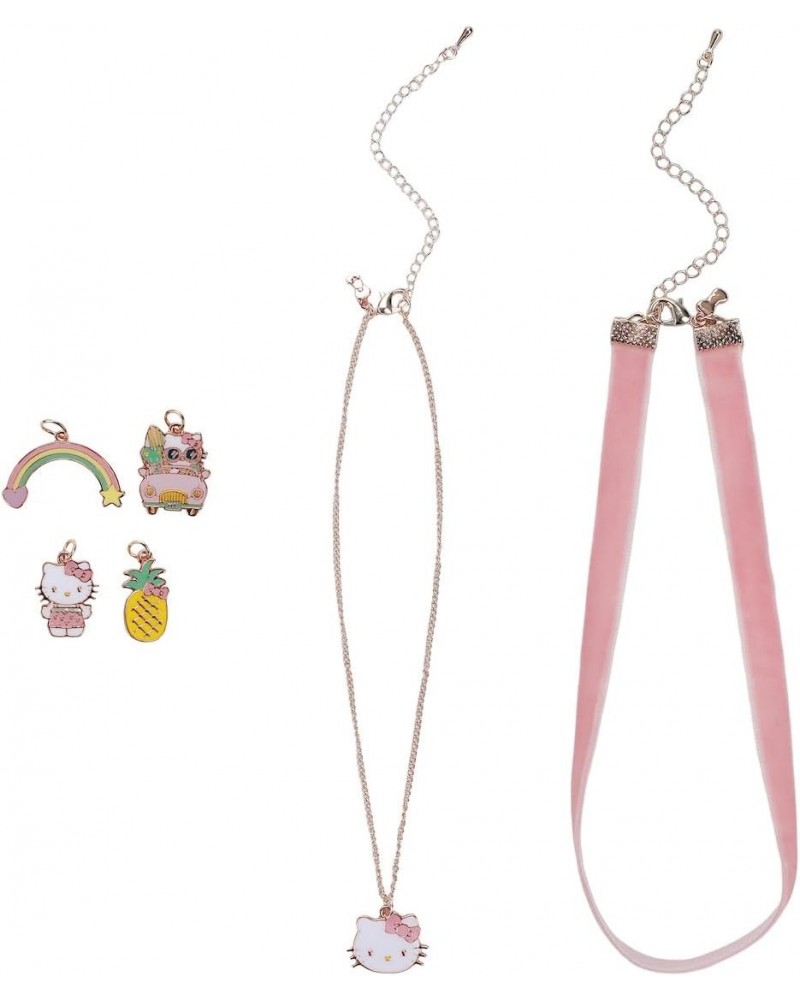 Hello Kitty Interchangeable 2-Pc Choker Set $9.50 Necklaces