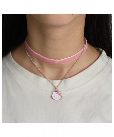 Hello Kitty Interchangeable 2-Pc Choker Set $9.50 Necklaces