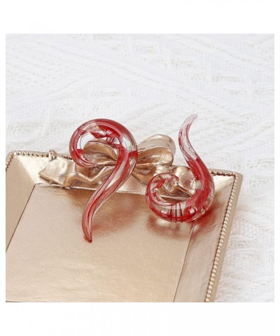 2pcs Glass Ear Tapers Plugs Handmade Hanger Ear Gauges Spiral Snail Ear Stretchers Piercing Jewelry 8g-00g B: Red 0g(8mm) $7....