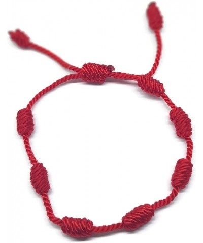 By Dalia – Kabbalah Bracelet – 7 Knots of Red Thread – Unisex – Adjustable – Eye Protection – Good Luck – Good Luck 1 Piece $...