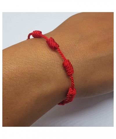 By Dalia – Kabbalah Bracelet – 7 Knots of Red Thread – Unisex – Adjustable – Eye Protection – Good Luck – Good Luck 1 Piece $...