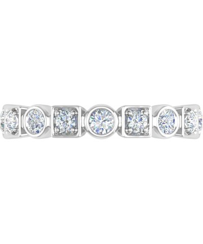 1/2 Carat Diamond Wedding Ring in 14K Gold White Gold $130.90 Bracelets