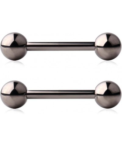 Grade 23 Titanium Externally Threaded Nipple Shield Barbell Ring Bar Body Piercing 14G 16G 2-6PCS 16GA - 5/8" (16mm) $11.39 B...