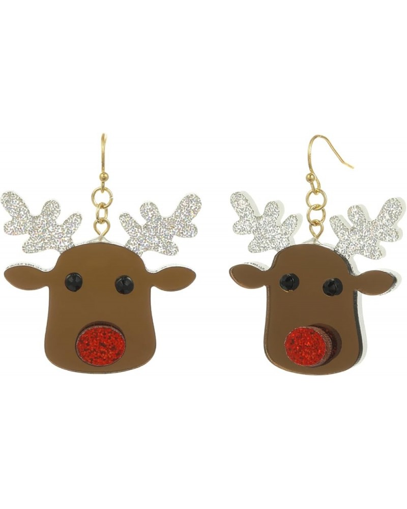 Women's Pet Christmas Earrings | Cute Cat | Dogs | Penguins | Bears | Alpacas | Reindeer | Pigs | Christmas Ornaments | Chris...