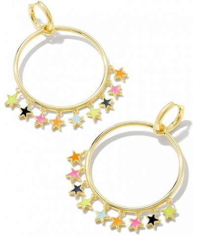 Sloane Star Open Frame Earrings, Fashion Jewelry for Women GOLD - MULTI MIX $35.70 Earrings