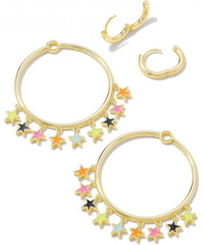 Sloane Star Open Frame Earrings, Fashion Jewelry for Women GOLD - MULTI MIX $35.70 Earrings