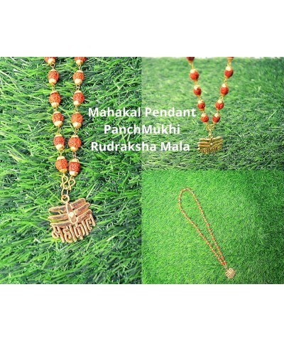 Certified Rudraksh Mala with Japa Bag Gaumukhi, Natural Himalayan Genuine Original Rudraksha Rosary Garland Japa Mala, Religi...