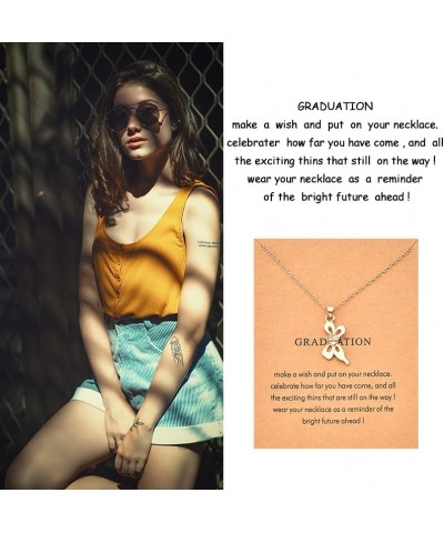 Inspirational Butterfly Lotus Bow Necklace Gifts for Women Teen Girls Friendship Necklace Gifts for Birthday Christmas Bow $6...