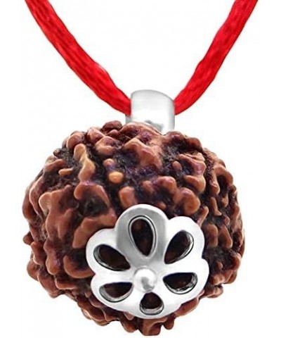 Choose Your Original Lab Certified Nepali Rudraksha 1 To 13 Mukhi Ganesha Gauri Shankar 925 Sterling Silver Pendant Astrology...