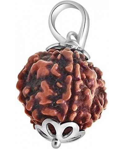 Choose Your Original Lab Certified Nepali Rudraksha 1 To 13 Mukhi Ganesha Gauri Shankar 925 Sterling Silver Pendant Astrology...