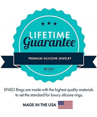 Classic Legend Silicone Ring - Made in The USA - an Ultra Comfortable, Breathable, and Safe Silicone Ring - Men's and Women's...