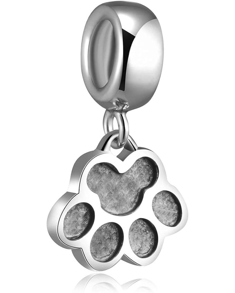 Mothers Day Series 925 Sterling Silver Dog Paw, Mother Daughter/Son Heart Piece, I Love You Mom, Family Tree, Best Friend Bea...