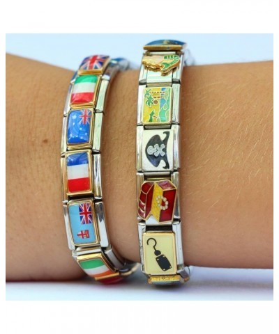 Peacock Bird Italian Charm $8.19 Bracelets