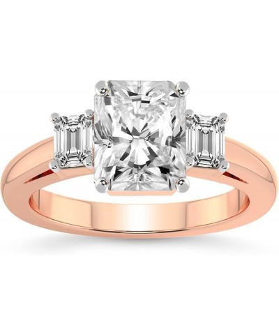 1 Carat -5 Carat | IGI Certified Lab Grown Diamond Engagement Ring | 14K Or 18K in White, Yellow Or Rose Gold | Denise Three ...