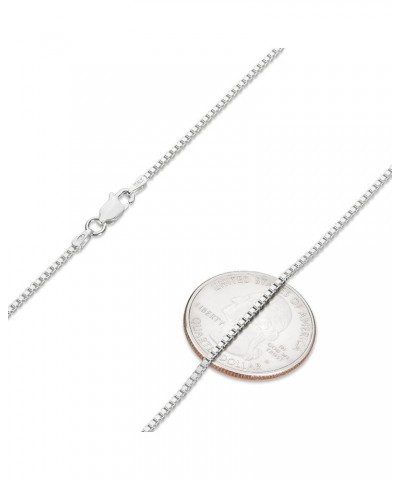 1mm-4mm Solid .925 Sterling Silver Square Box Chain Necklace or Bracelet 16.0 Inches 1.5mm Necklace $30.75 Necklaces