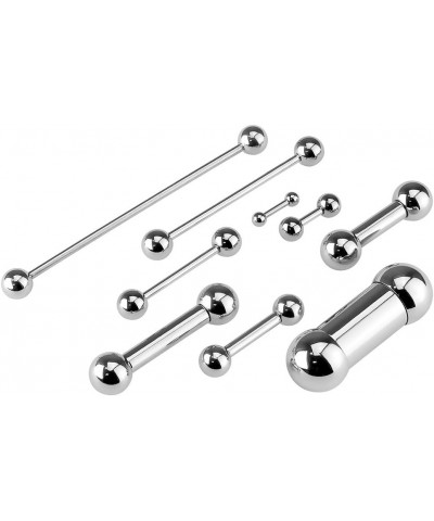 Barbell 316L Surgical Steel 14GA, Length: 8mm, Ball: 5mm $9.17 Body Jewelry