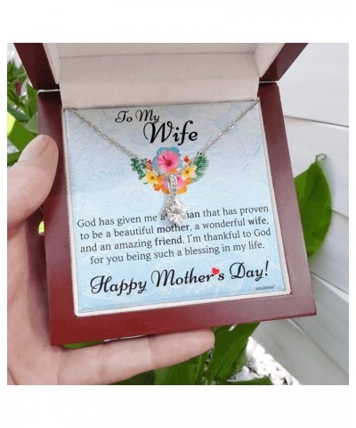 Gifts for Wife, To My Soulmate Necklace For Women, Birthday Gift for Wife, Romantic Valentine's Day Mother's Day Wedding Anni...