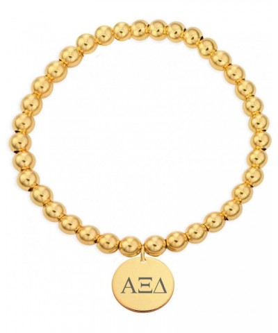 Alpha Xi Delta Bracelet Sorority Stretched Beaded Bracelet $11.58 Bracelets