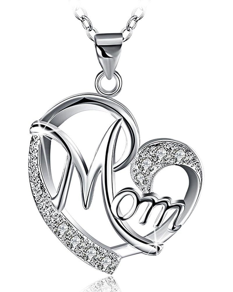 Gifts for Mom I Love You to the Moon and Back Mother Daughter Women Necklaces Pendant Mothers Day Gifts Necklace for Mom $10....