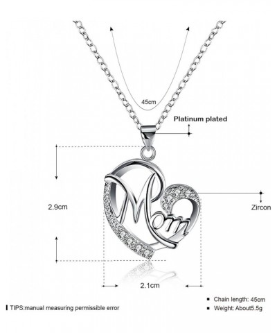 Gifts for Mom I Love You to the Moon and Back Mother Daughter Women Necklaces Pendant Mothers Day Gifts Necklace for Mom $10....