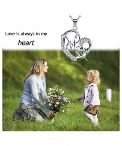 Gifts for Mom I Love You to the Moon and Back Mother Daughter Women Necklaces Pendant Mothers Day Gifts Necklace for Mom $10....