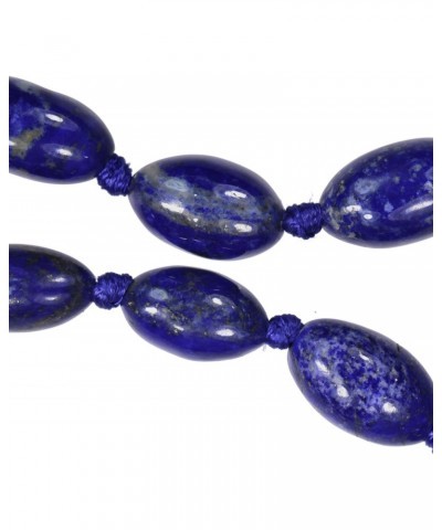 Lapis Lazuli Adjustable Statement Necklace Ovals $14.69 Necklaces