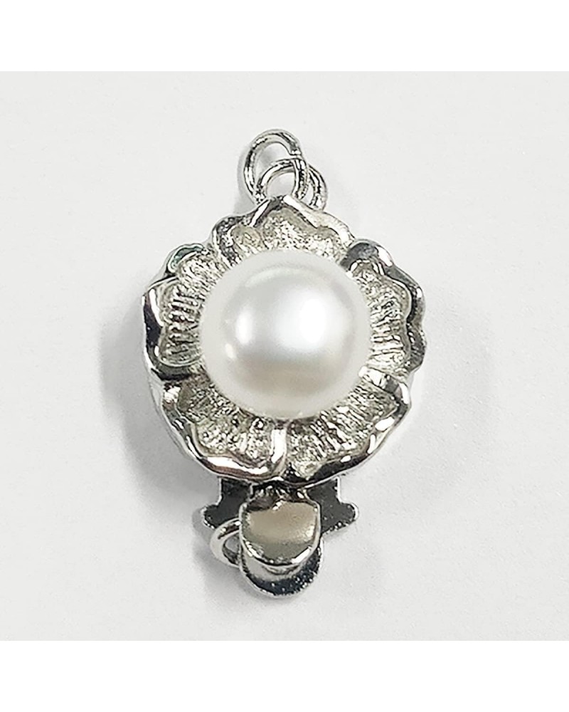 Sterling Silver Pearl Necklace Clasp, Clasp and Closures for Necklaces and Bracelets(925 Sterling Silver) $6.26 Necklaces