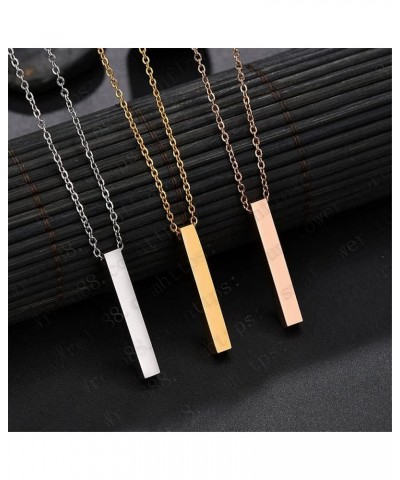 Personalized Spotify Code Necklace for Men Women,Stainless Steel Music Spotify Code Bar Pendant 3D Bar Necklace Name Date Cod...