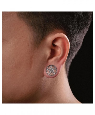 1 Pair of Silver Stainless Steel Ear Plugs With Silver Pterodactyl Ear Gauges 8mm to 25mm S8561G 1/2"(12mm) $7.68 Body Jewelry