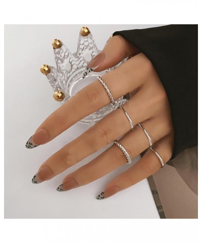 18-31 Pcs Knuckle Rings for Women Stackable Rings Sets Girls Vintage Joint Finger Rings Gold Rings Set for Women Men Hollow C...