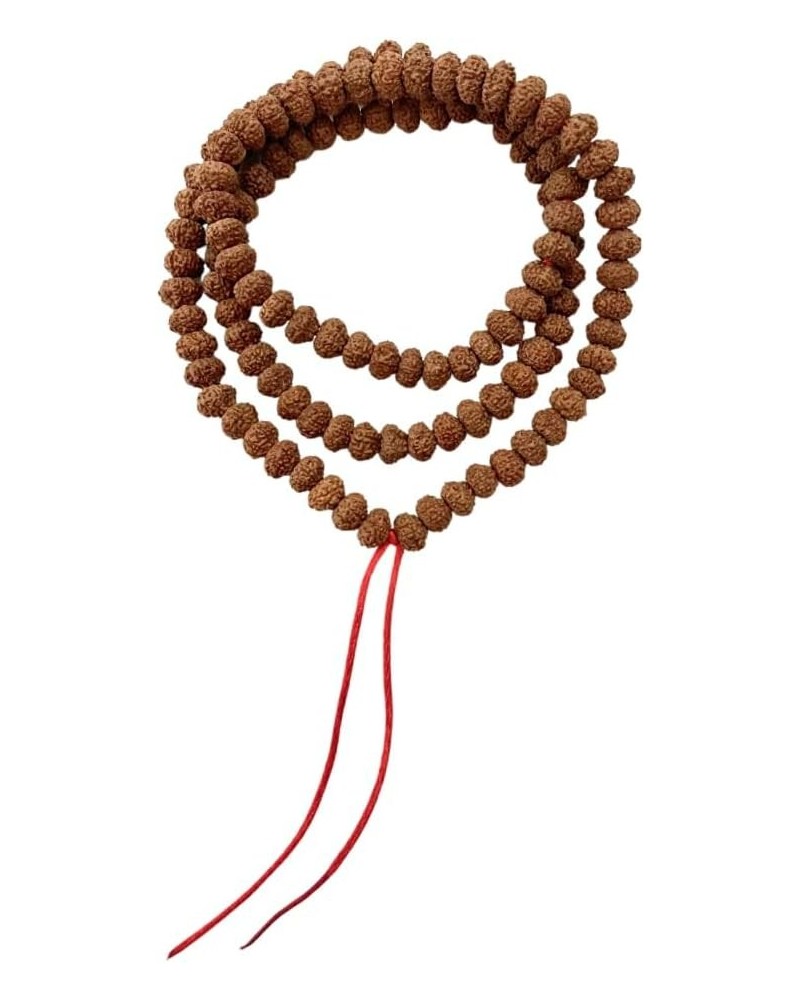 Certified 8 Mukhi small rudraksha bead mala. Original Eight face rudraksha bead prayer mala. Great for Meditation prayer and ...